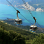 The Monte Baldo cable car
